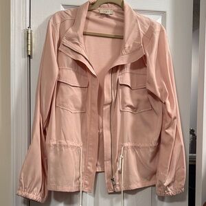 LOFT Light Pink Utility Jacket